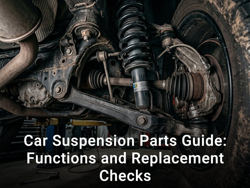 Car Suspension Parts Guide Functions and Replacement Checks